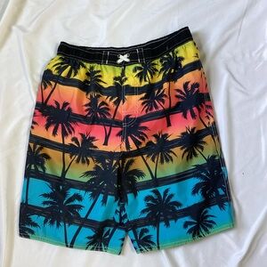 Quad Seven Boys Youth Swim Short Trunks Size 16/18